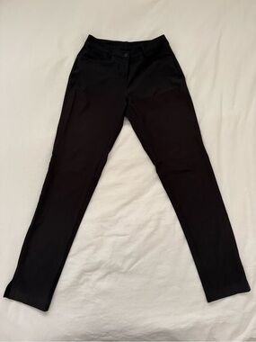 black golf pants